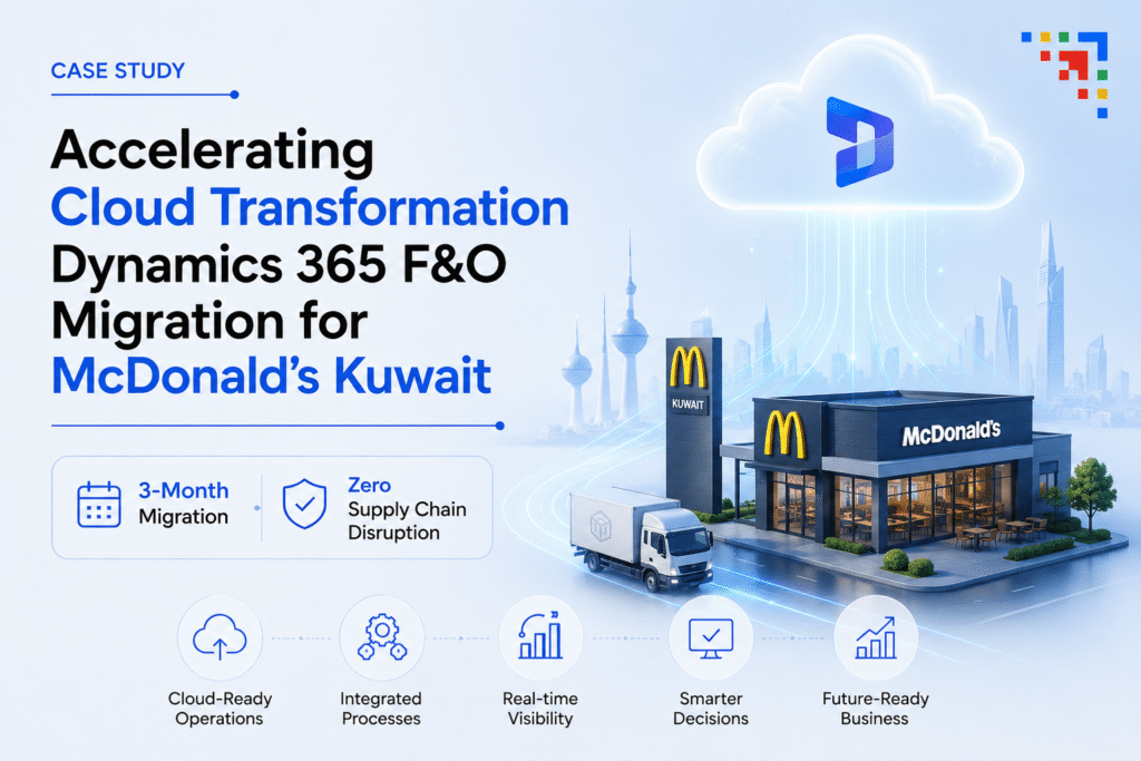 Dynamics 365 F&O Cloud Migration for McDonald’s Kuwait