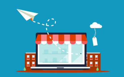 Retail storefront illustration
