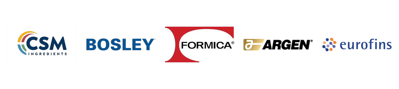 CSM Ingredients, Bosley, Formica, Argen, Eurofins