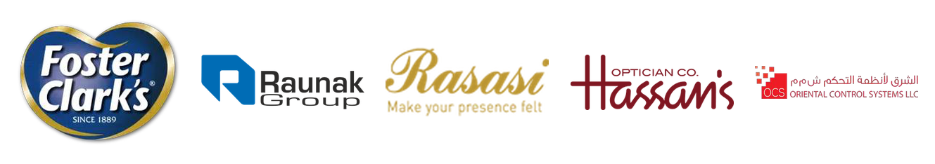 Foster Clark’s, Raunak Group, Rasasi, Hassan’s, Oriental Control Systems