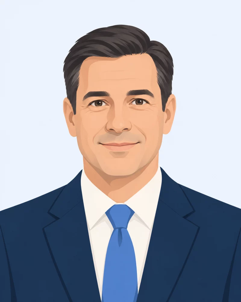 Illustrated portrait placeholder for Mr. Joseph Pookkatt